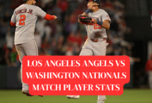 los angeles angels vs washington nationals match player stats