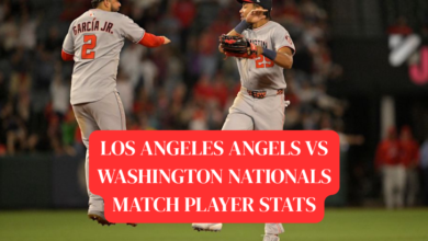 los angeles angels vs washington nationals match player stats