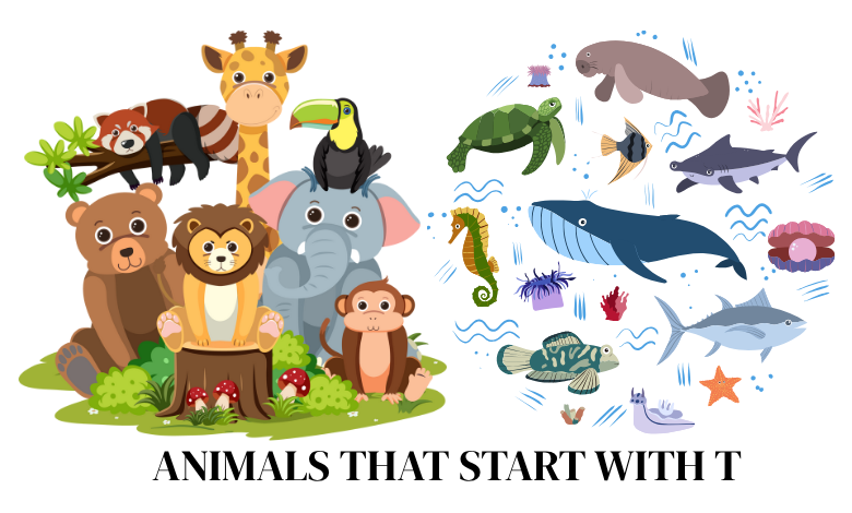 animals that start with t