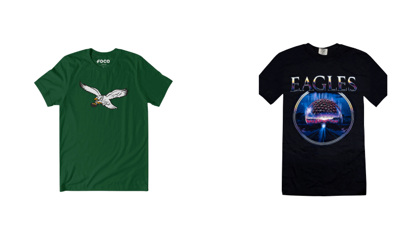 eagles t shirts